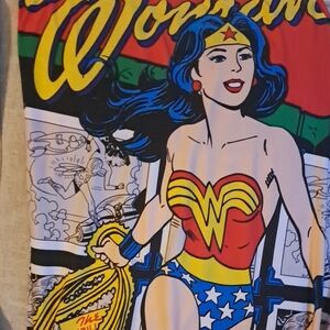 Wonder Woman Graphic Dress comic print  double sided